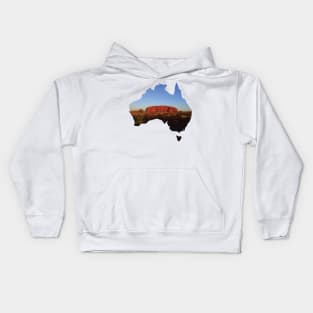 Uluru Australia Kids Hoodie